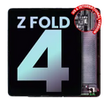 Inner OLED Assembly With Frame For Samsung Galaxy Z Fold 4 5G (US & International) (Service Pack) (Burgundy)