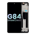 OLED Assembly With Frame For Motorola Moto G84 (XT2347 / 2023) (Genuine OEM) (All Colors)