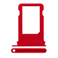 Sim Card Tray For iPhone 8 Plus (Service Pack) (Red)