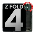 Inner OLED Assembly With Frame For Samsung Galaxy Z Fold 4 5G (US & International) (Used OEM Pull: Grade A) (Graygreen)