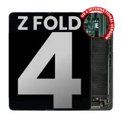 Inner OLED Assembly With Frame For Samsung Galaxy Z Fold 4 5G (US & International) (Used OEM Pull: Grade A) (Graygreen)