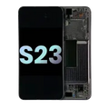 OLED Assembly With Frame For Samsung Galaxy S23 5G (US & International) (Service Pack) (Lavender)