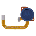 Fingerprint Scanner With Flex Cable For Motorola Moto E (XT2052 / 2020) (Genuine OEM) (Midnight Blue)