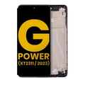 LCD Assembly With Frame For Motorola Moto G Power 5G (XT2311 / 2023) (Refurbished) (All Colors)