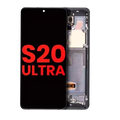 OLED Assembly With Frame For Samsung Galaxy S20 Ultra 5G (Aftermarket Plus) (Cosmic Gray)