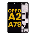 LCD Assembly With Frame For OPPO A2 5G / A79 5G (Refurbished) (All Colors)