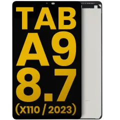 LCD Assembly Without Frame For Samsung Galaxy Tab A9 8.7" (X110/X115/X117) (2023) (LTE) (Refurbished) (Black)