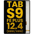 LCD Assembly Without Frame For Samsung Galaxy Tab S9 FE Plus 12.4" (X610 / X616) (2023) (Refurbished) (Black)