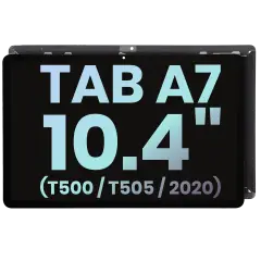 LCD Assembly Without Frame For Samsung Galaxy Tab A7 10.4" (T500 / T505 / T507) (2020) (Service Pack) (Black)