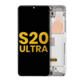 OLED Assembly With Frame For Samsung Galaxy S20 Ultra 5G (Refurbished) (Cloud White)