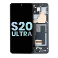 OLED Assembly With Frame For Samsung Galaxy S20 Ultra 5G (Service Pack) (Cosmic Black)