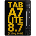 LCD Assembly With Frame For Samsung Galaxy Tab A7 Lite 8.7" (T220) (2021) (WiFi Version) (Refurbished) (Black)