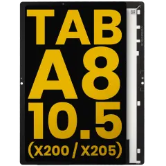LCD Assembly Without Frame For Samsung Galaxy Tab A8 10.5" (X200 / X205) (2021) (Refurbished) (Black)
