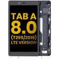 LCD Assembly With Frame For Samsung Galaxy Tab A 8.0" (T295) (2019) (LTE Version) (Refurbished) (Black)