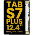 OLED Assembly Without Frame For Samsung Galaxy Tab S7 Plus 12.4" (T970 / T975 / T976) (2020) (Refurbished) (Black)