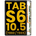 OLED Assembly Without Frame For Samsung Galaxy Tab S6 10.5" (T860 / T865) (2019) (Refurbished)