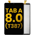 LCD Assembly Without Frame For Samsung Galaxy Tab A 8.0" (T387) (2018) (Refurbished) (Black)