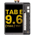 LCD Assembly With Frame For Samsung Galaxy Tab E 9.6" (T560 / T561 / T567) (2015) (Refurbished) (Black)