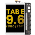 LCD Assembly With Frame For Samsung Galaxy Tab E 9.6" (T560 / T561 / T567) (2015) (Refurbished) (White)