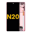 OLED Assembly With Frame For Samsung Galaxy Note 20 5G (Refurbished) (Mystic Bronze)