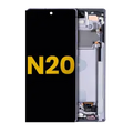 OLED Assembly With Frame For Samsung Galaxy Note 20 5G (Refurbished) (Mystic Gray)