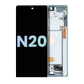 OLED Assembly With Frame For Samsung Galaxy Note 20 5G (Service Pack) (Mystic Green)