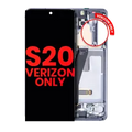OLED Assembly With Frame For Samsung Galaxy S20 5G (Verizon 5G UW Frame Only) (Aftermarket Plus) (Cosmic Gray)