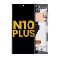 OLED Assembly With Frame For Samsung Galaxy Note 10 Plus / 5G (Refurbished) (Aura White)