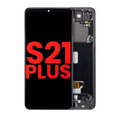 OLED Assembly With Frame For Samsung Galaxy S21 Plus 5G (Aftermarket Plus) (Phantom Black)