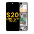 OLED Assembly With Frame For Samsung Galaxy S20 5G (Non-Verizon 5G UW Frame) (Refurbished) (Cosmic Gray)