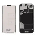 Back Glass w/ MagSafe Magnet & NFC & Flashlight Flex For iPhone 16e (Genuine OEM) (Black)