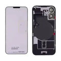 Back Glass w/ MagSafe Magnet & NFC & Flashlight Flex For IPhone 16 Plus (Genuine OEM) (White)