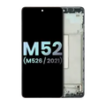 OLED Assembly With Frame For Samsung Galaxy M52 5G (M526 / 2021) (Service Pack) (All Colors)