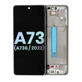 Oled Assembly With Frame For Samsung Galaxy A73 5G (A736 / 2022) (Service Pack) (Gray)