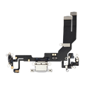 Charging Port Flex Cable With Board For iPhone 16e (Genuine OEM) (White)