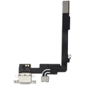 Charging Port Flex Cable With Board For iPhone 16 Pro Max (Genuine OEM) (White Titanium)