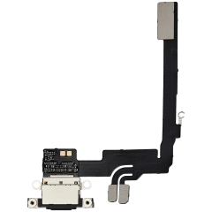 Charging Port Flex Cable For iPhone 16 Pro (Genuine OEM) (Black Titanium)