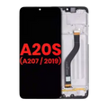 LCD Assembly With Frame For Samsung Galaxy A20s (A207 / 2019) (Aftermarket Plus) (All Colors)