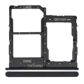 Dual Sim Card Tray For Samsung Galaxy A01 Core (A013 / 2020) (Black)