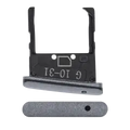 Single Sim Card Tray For Motorola Razr 5G (XT2071 / 2020) (Polished Graphite)