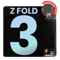Inner OLED Assembly With Frame For Samsung Galaxy Z Fold 3 5G (US & International) (Service Pack) (Phantom Black)
