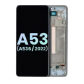 OLED Assembly With Frame For Samsung Galaxy A53 5G (A536 / 2022) (Service Pack) (Blue)