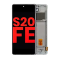 OLED Assembly With Frame For Samsung Galaxy S20 FE 4G / 5G (Aftermarket Plus) (Cloud Mint)
