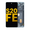 OLED Assembly With Frame For Samsung Galaxy S20 FE 4G / 5G (Refurbished) (Cloud Mint)