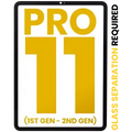 Front Glass Only For iPad Pro 11" 1st Gen (2018) / iPad Pro 11" 2nd Gen (2020) (All Colors) (Glass Separation Required)