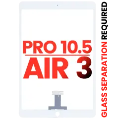 Digitizer For iPad Pro 10.5" / iPad Air 3 (OCA Pre-Installed & Glass Separation Required) (Aftermarket Plus) (White)