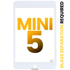 Digitizer For iPad Mini 5 (OCA Pre-Installed & Glass Separation Required) (Premium) (White)