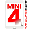 Digitizer For iPad Mini 4 (OCA Pre-Installed & Glass Separation Required) (Aftermarket Plus) (White)