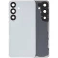 Back Cover Glass With Camera Lens For Samsung Galaxy S25 5G (No Logo) (Aftermarket Plus) (Icy Blue)