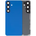 Back Cover Glass With Camera Lens For Samsung Galaxy S25 5G (No Logo) (Aftermarket Plus) (Navy)